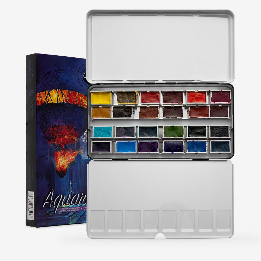 【25年新货 套装】波兰RS水彩全块固体颜料分层沉淀色手工颜料