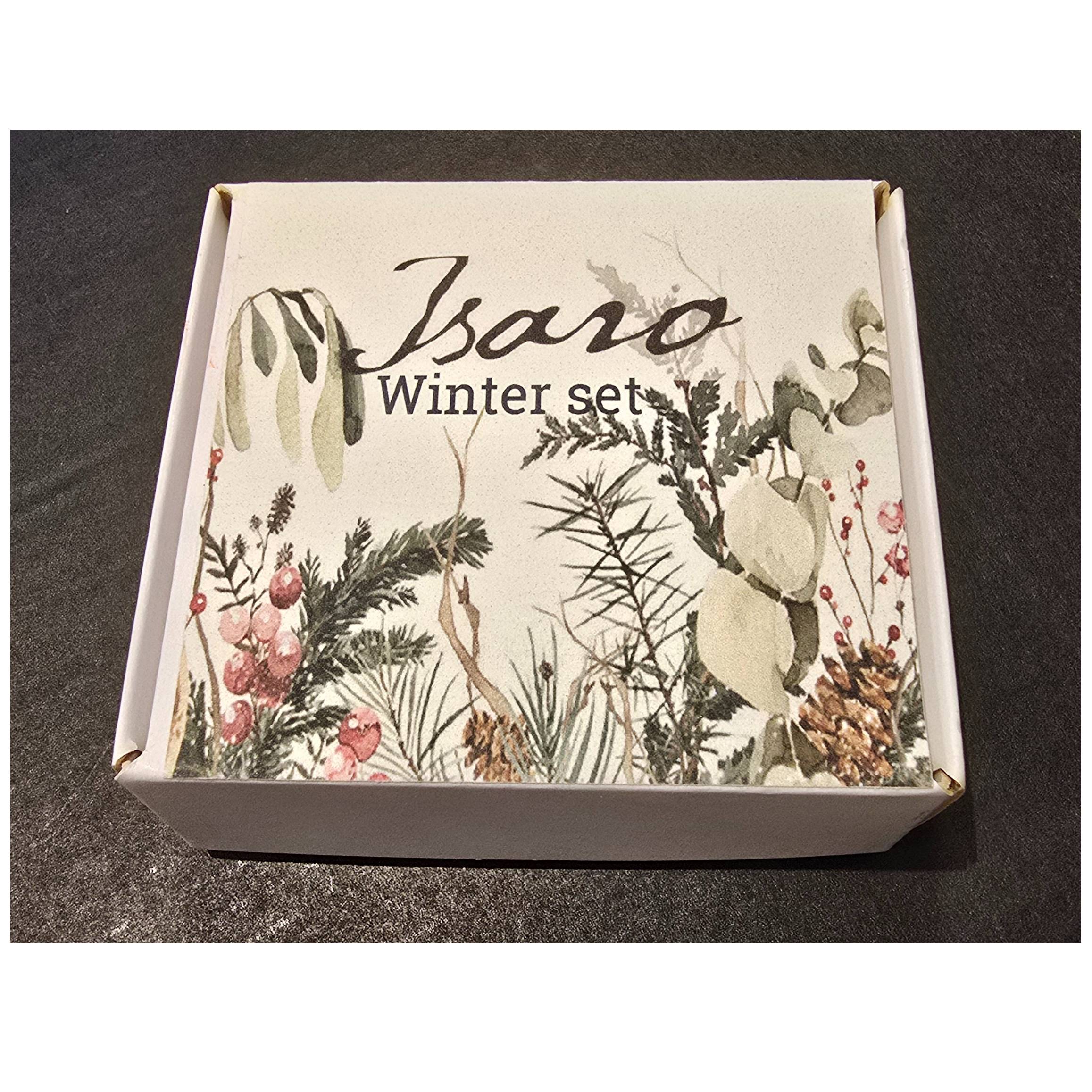 比利时ISARO手工水彩颜料套装限量套装艺术家级别 2024年冬季套装