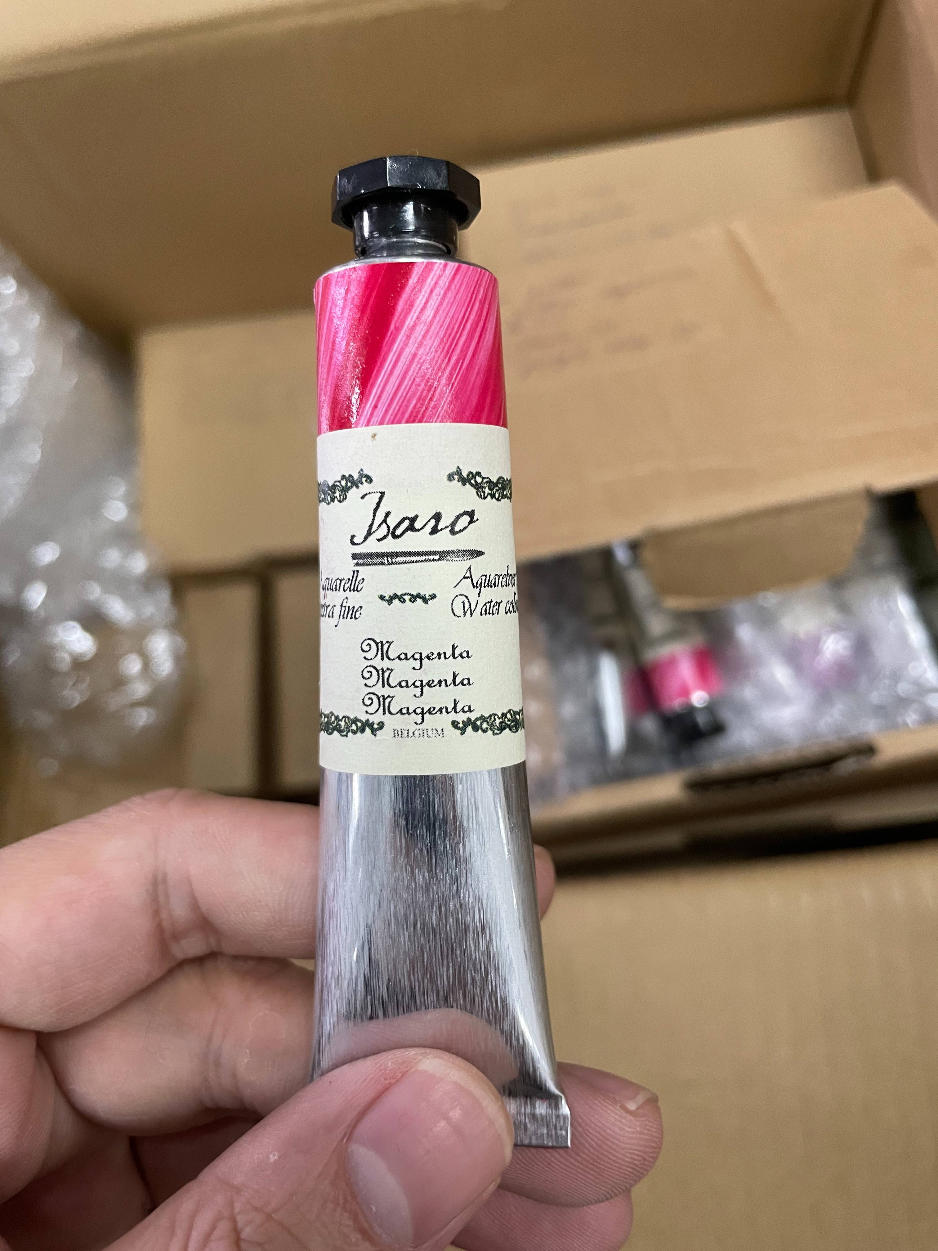 Isaro水彩比利时限定伊莎罗管状20ml 水彩手工水彩颜料限定自选色