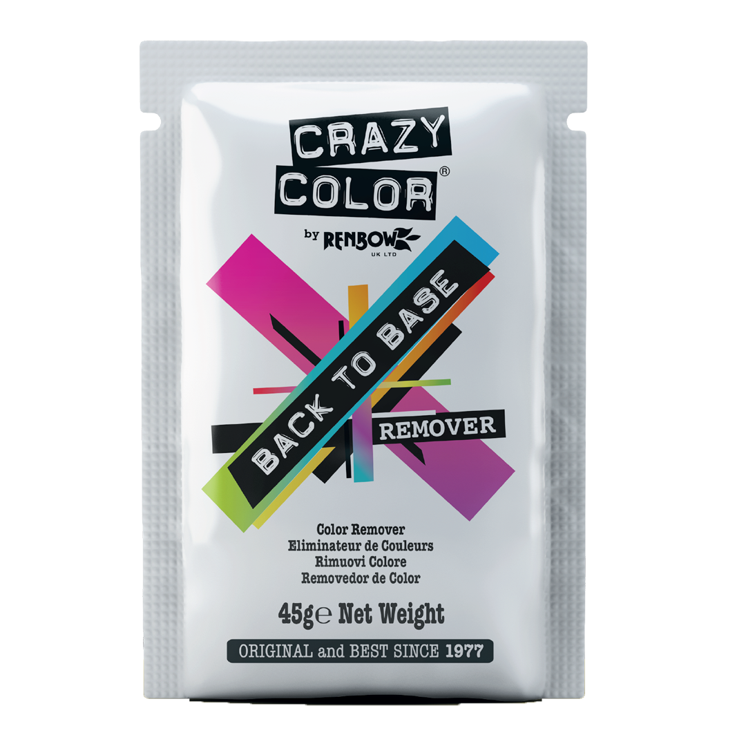 Crazy Color Back To Base染发剂褪色剂 天然温和不伤发 快速去色还原发色 染发修正膏