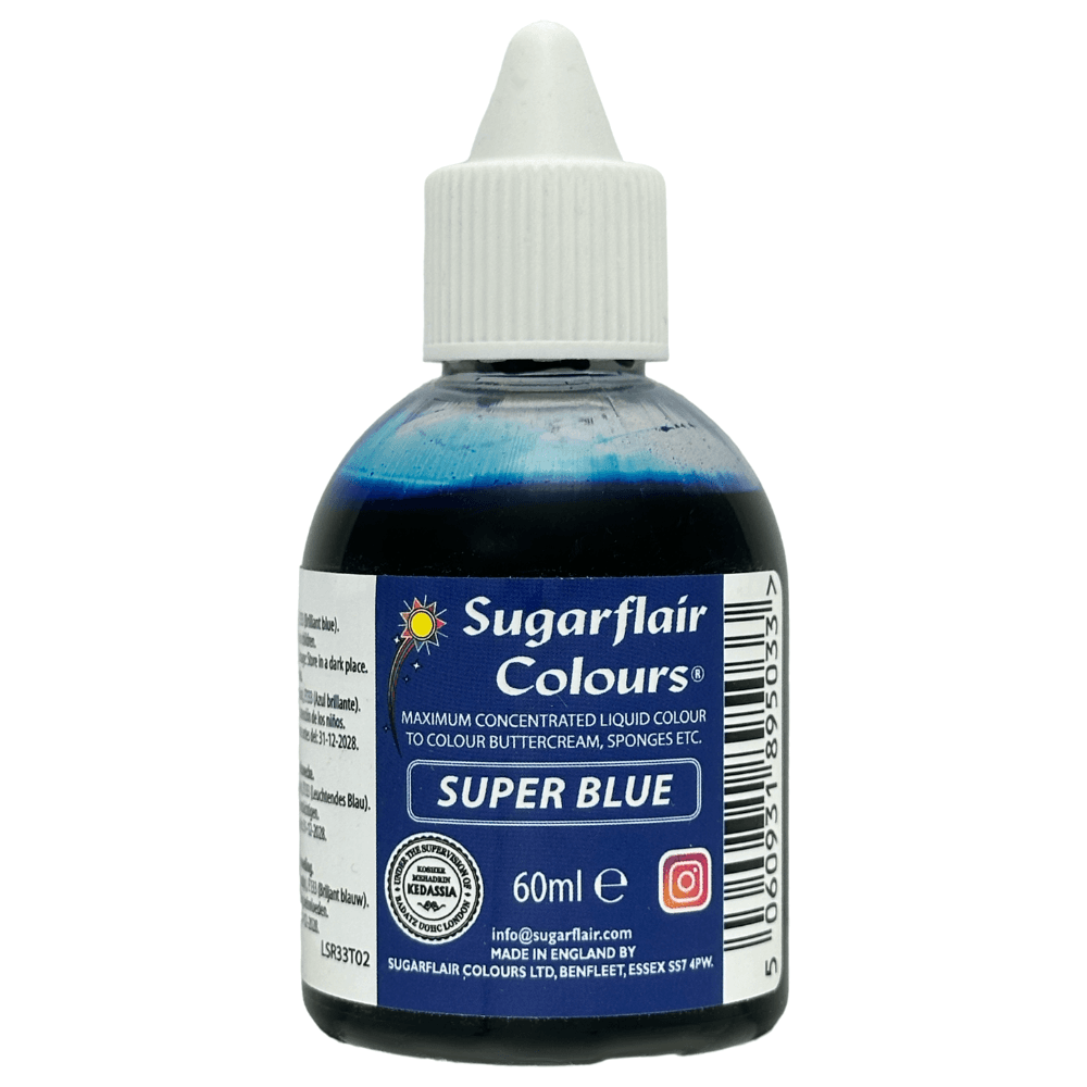 Spectracide Super Blue超级浓缩液体染色剂60毫升 高浓度食品级色素 烘焙蛋糕饮料着色剂