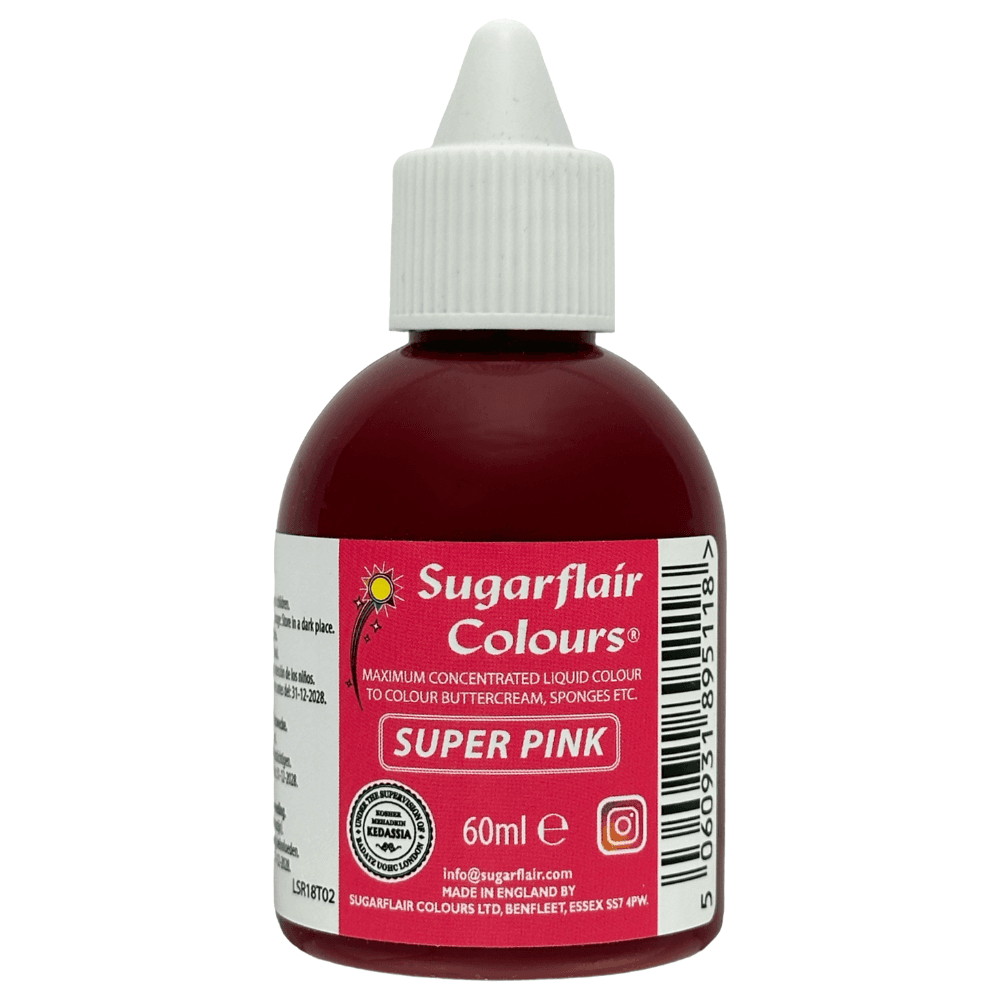 Spectracide Super Pink 高浓度液体色素60毫升 食品级超强显色 烘焙蛋糕饮料调色