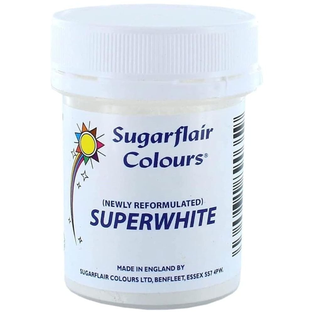 Spectracide Superwhite 无二氧化钛着色粉20克 高白度食品级染色剂 烘焙DIY天然色素