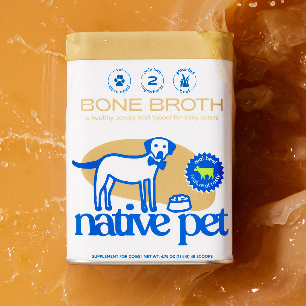 Native Pet 牛肉高汤宠物食品 天然营养补充剂 猫狗通用