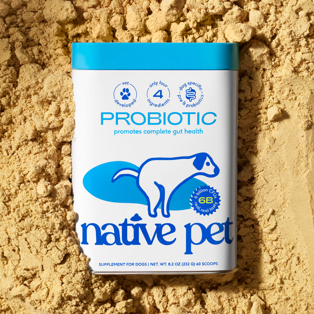 Native Pet益生菌宠物营养补充剂 专业级肠道健康维护 猫狗通用