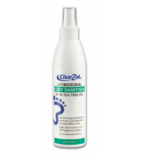 ClearZal&reg; 足部消毒液 速干杀菌防臭 免洗型脚部清洁护理