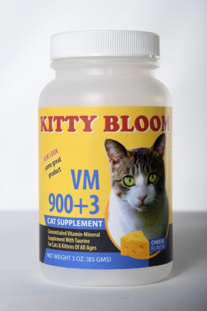 Bloom Products Kitty Bloom VM 900+3 宠物营养补充剂 猫咪维生素矿物质复合配方